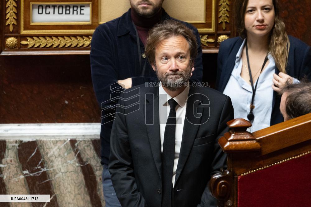 No-confidence motion against Prime Minister Lecornu government - Paris