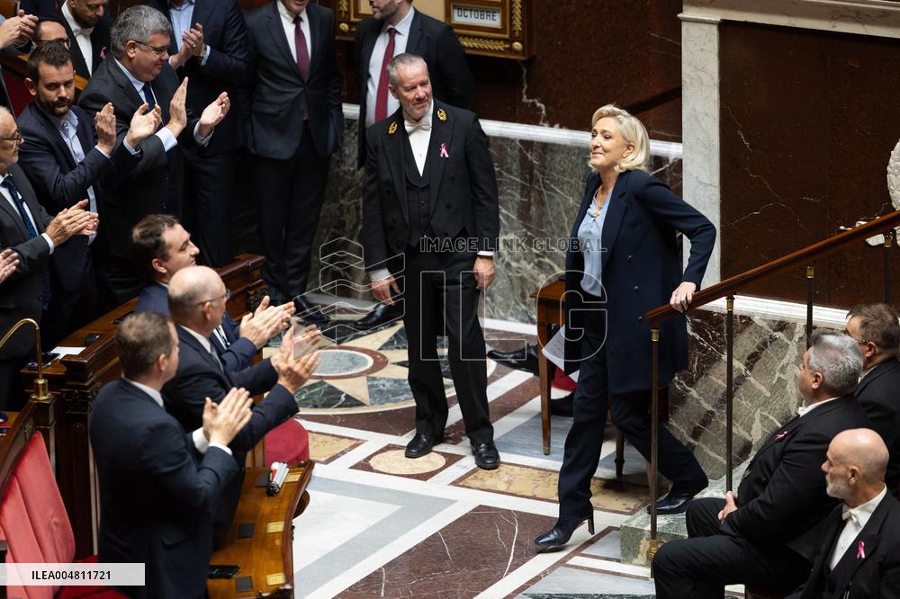 No-confidence motion against Prime Minister Lecornu government - Paris