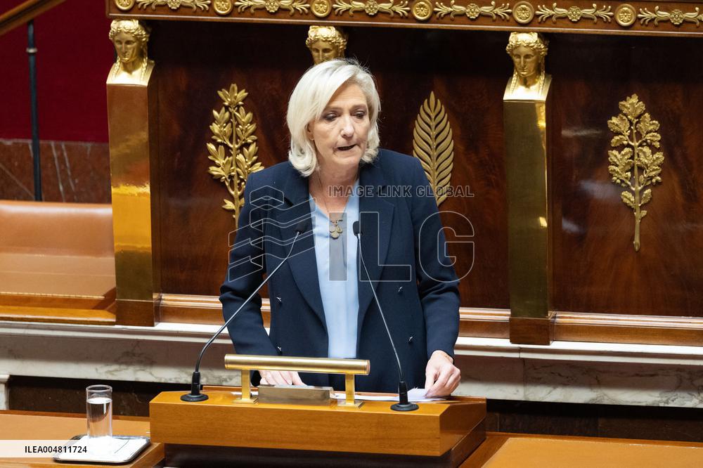 No-confidence motion against Prime Minister Lecornu government - Paris