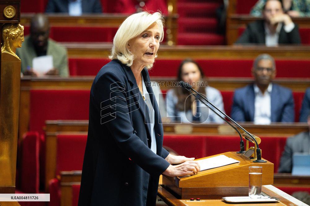 No-confidence motion against Prime Minister Lecornu government - Paris