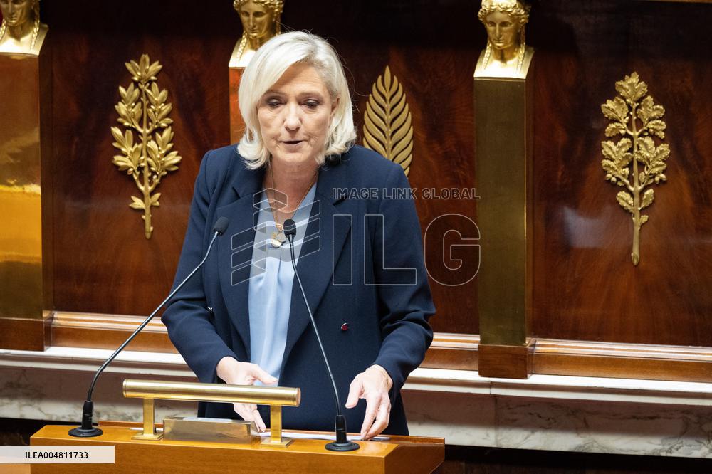 No-confidence motion against Prime Minister Lecornu government - Paris