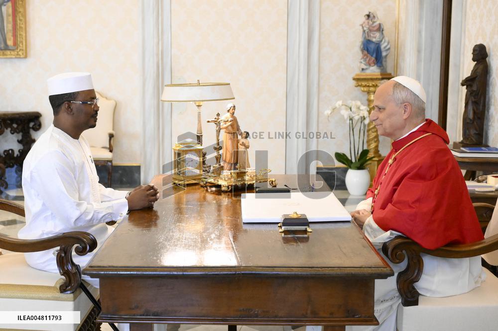 Pope Leo XIV Meets President of Chad - Vatican