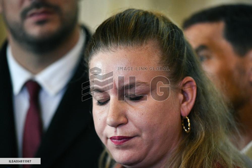 Motion de censure vote at the National Assembly in Paris FA