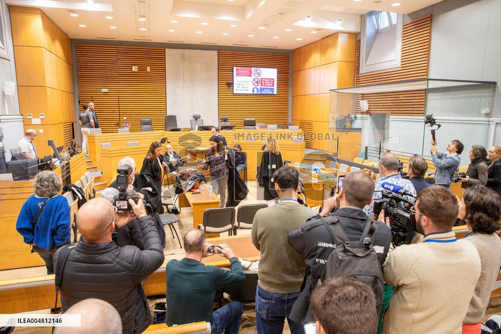 Cedric Jubilar Trial Second-to-last Day - Albi