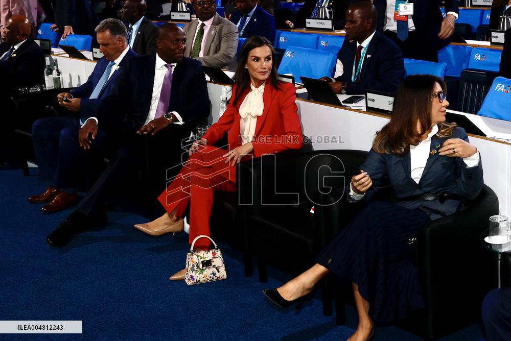 Queen Letizia Attends World Food Day 2025 Ceremony - Rome