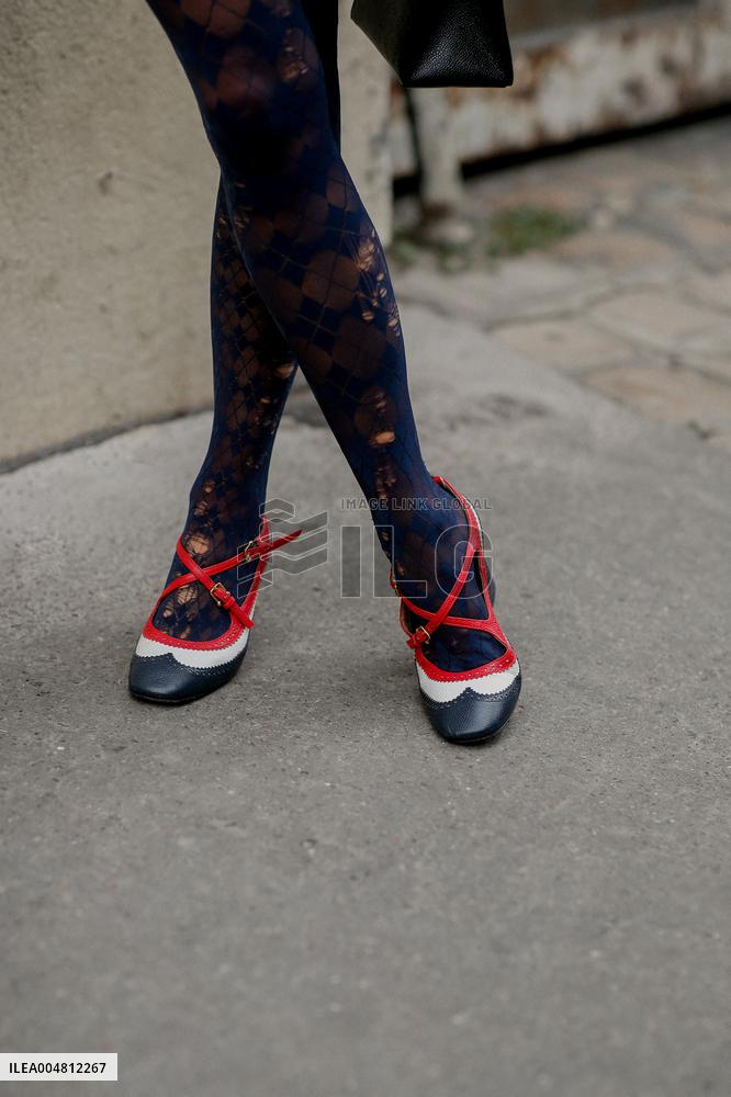 PFW - Thom Browne Arrivals