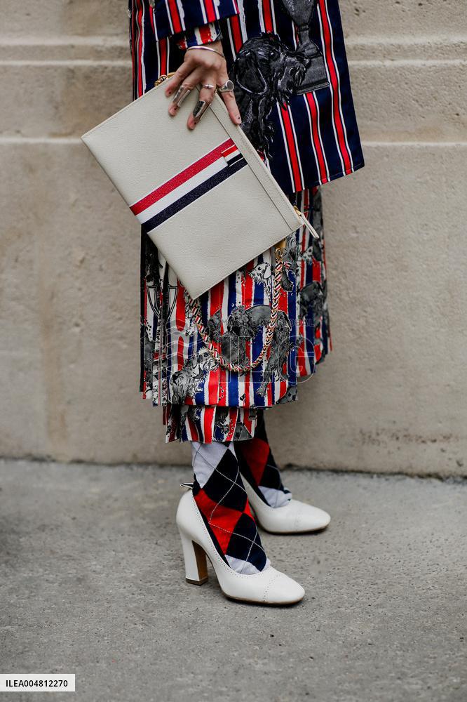 PFW - Thom Browne Arrivals