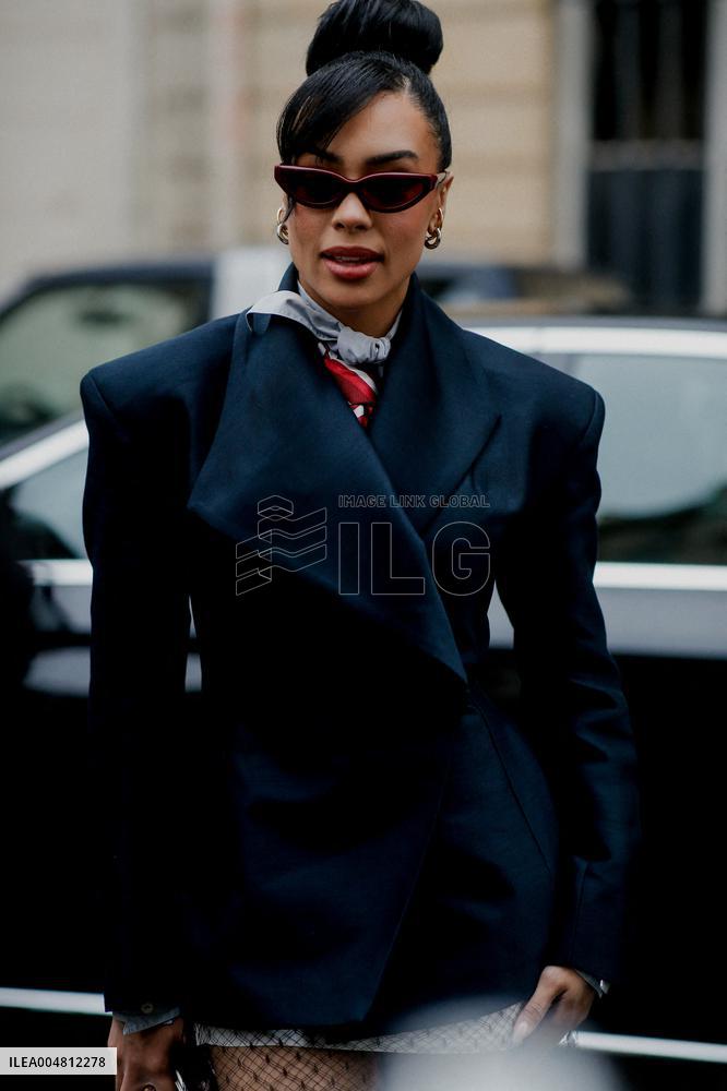 PFW - Thom Browne Arrivals