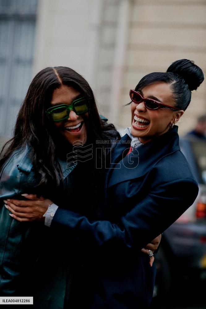 PFW - Thom Browne Arrivals