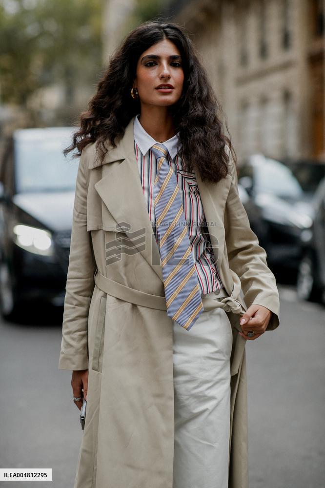 PFW - Thom Browne Arrivals