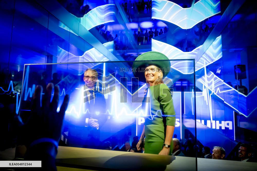 Queen Maxima Opens the New Global Headquarters of Royal Philips - Amsterdam