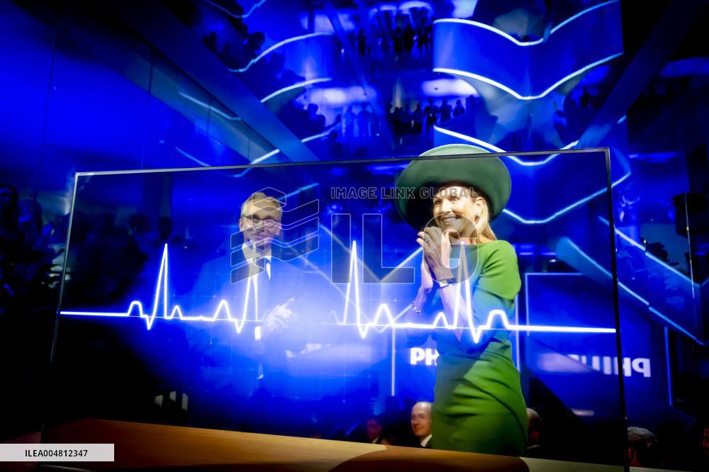 Queen Maxima Opens the New Global Headquarters of Royal Philips - Amsterdam