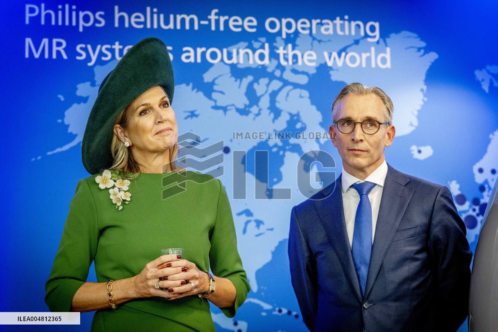 Queen Maxima Opens the New Global Headquarters of Royal Philips - Amsterdam