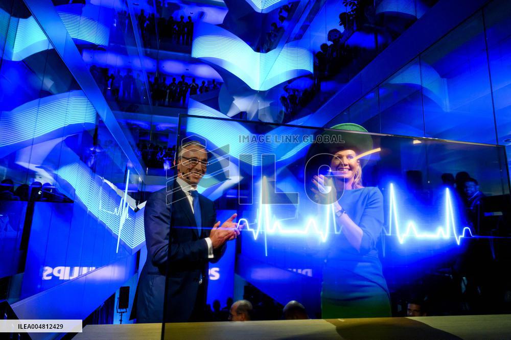 Queen Maxima Opens the New Global Headquarters of Royal Philips - Amsterdam