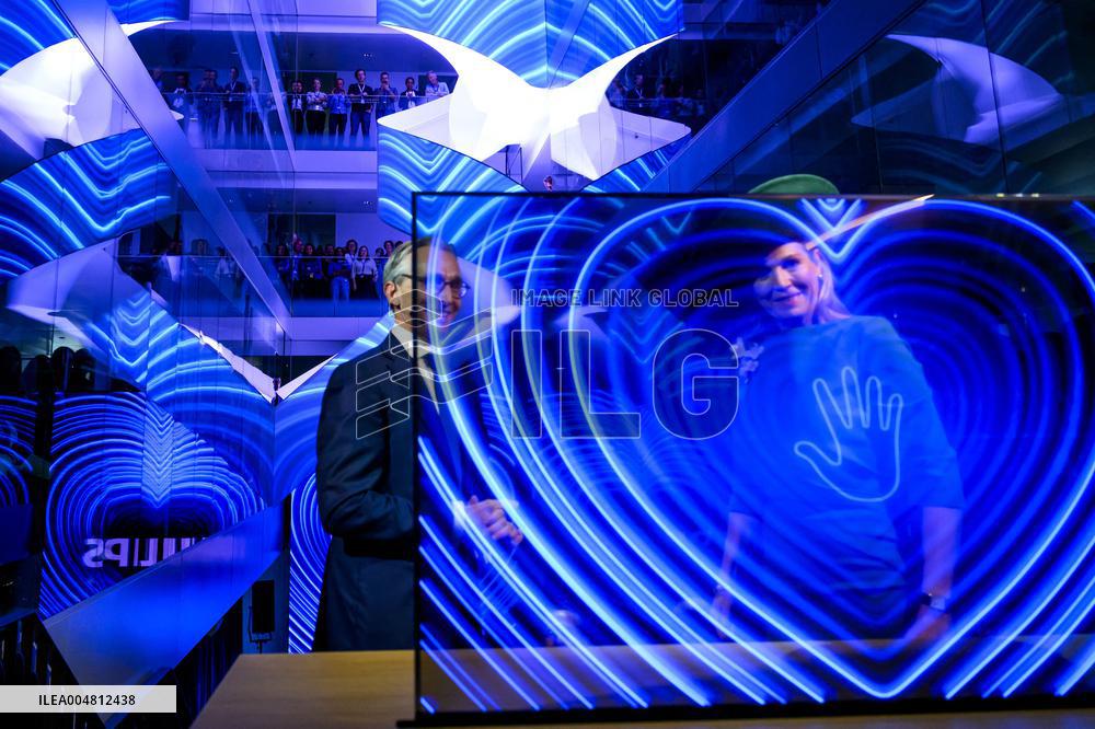 Queen Maxima Opens the New Global Headquarters of Royal Philips - Amsterdam