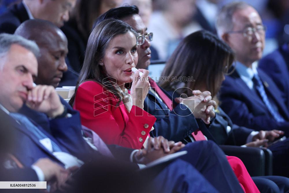 Queen Letizia Attends World Food Day 2025 Ceremony - Rome