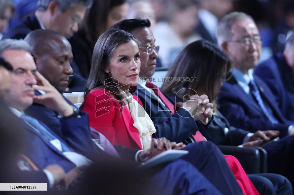 Queen Letizia Attends World Food Day 2025 Ceremony - Rome