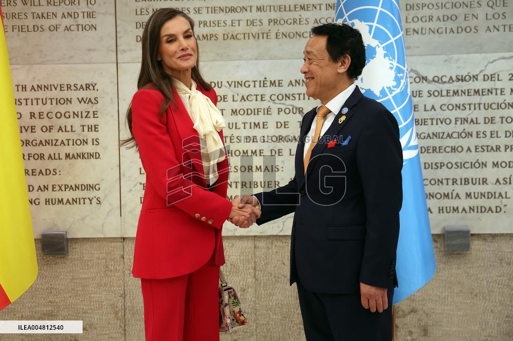 Queen Letizia Attends World Food Day 2025 Ceremony - Rome