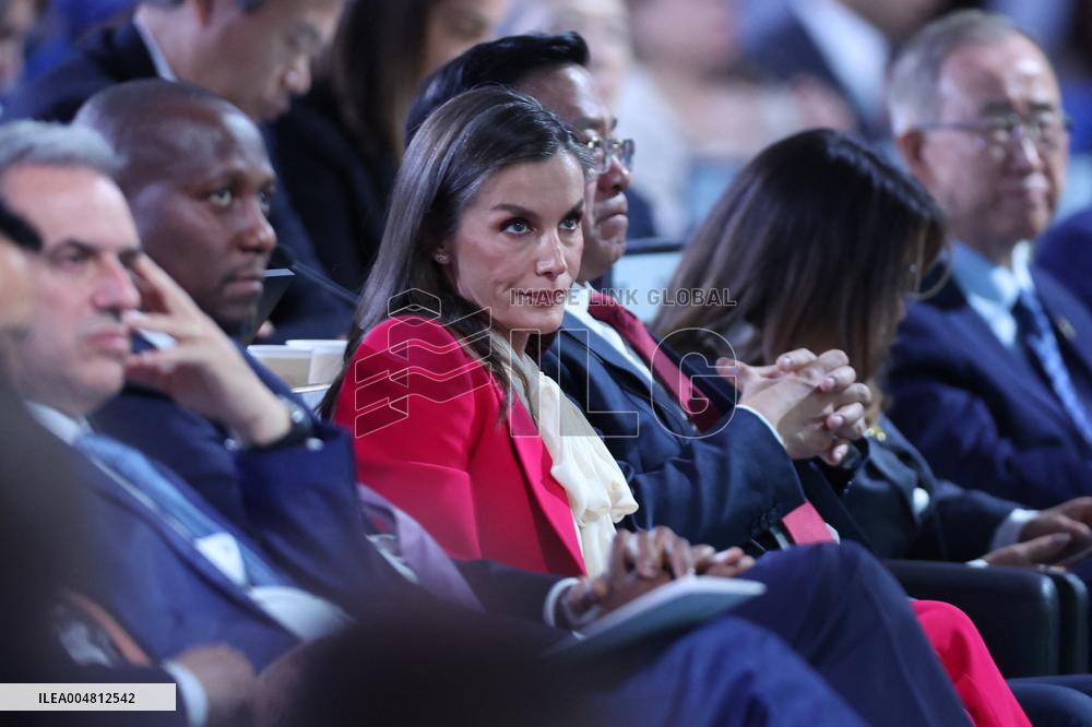 Queen Letizia Attends World Food Day 2025 Ceremony - Rome