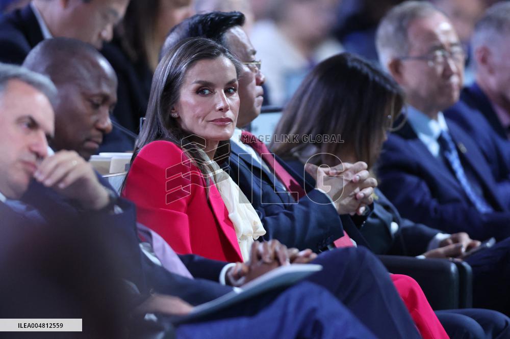 Queen Letizia Attends World Food Day 2025 Ceremony - Rome