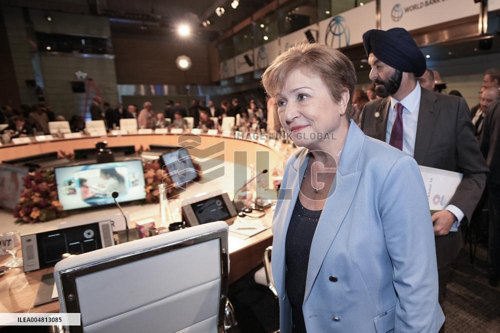 World Bank Development Committee meeting - Washington