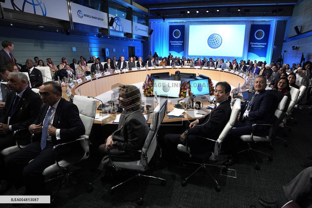 World Bank Development Committee meeting - Washington