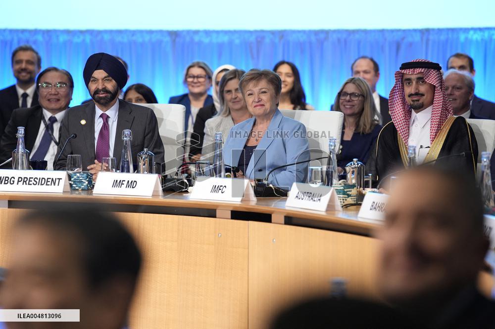 World Bank Development Committee meeting - Washington