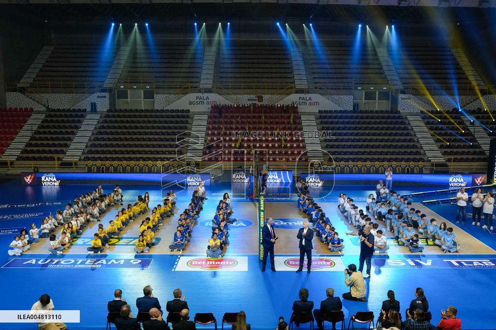 VOLLEY - Superlega Serie A - Official presentation of Rana Verona roster for 2025/26 season