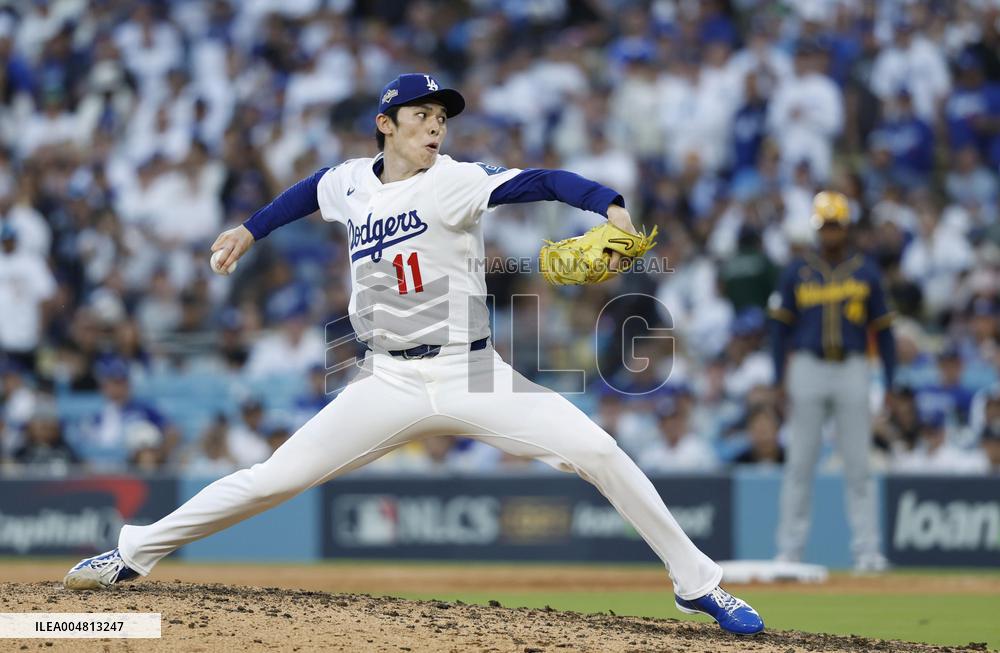 Baseball: NL Championship Series between Brewers and Dodgers