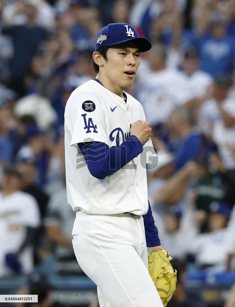 Baseball: NL Championship Series between Brewers and Dodgers