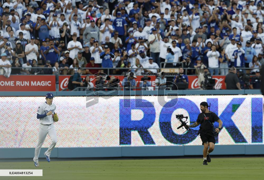 Baseball: NL Championship Series between Brewers and Dodgers