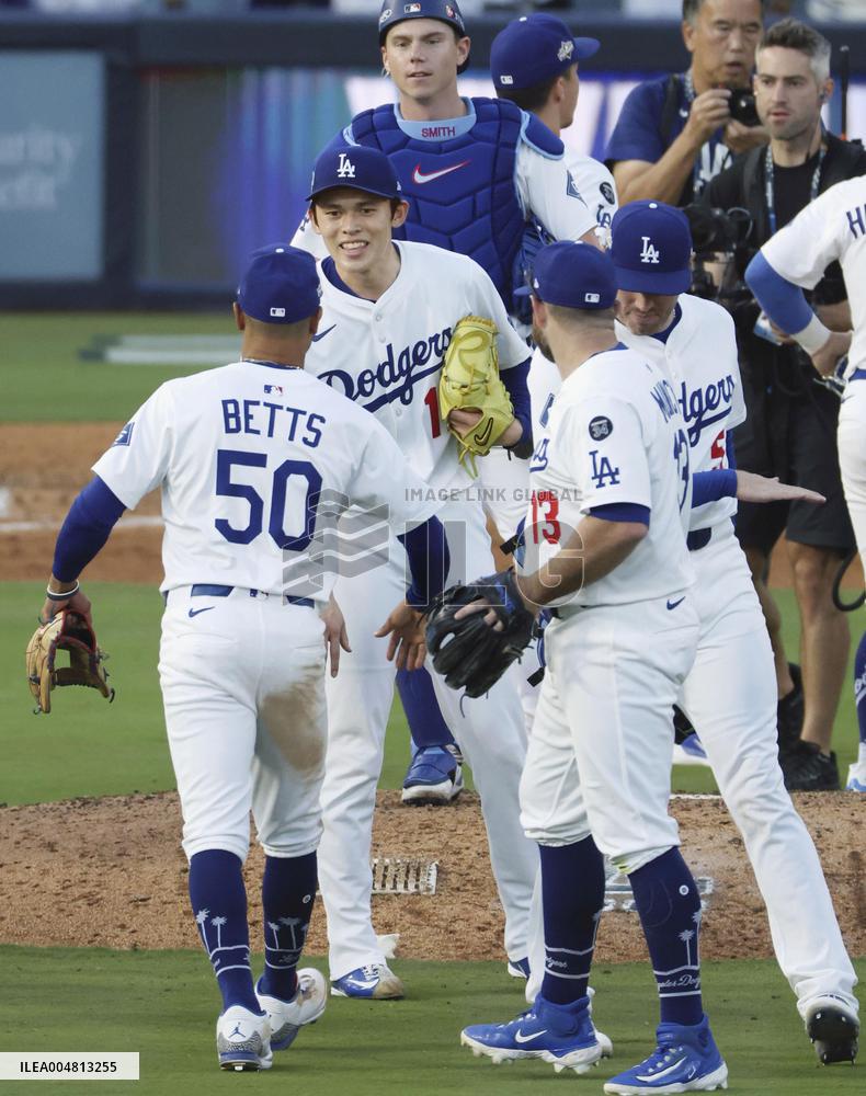 Baseball: NL Championship Series between Brewers and Dodgers