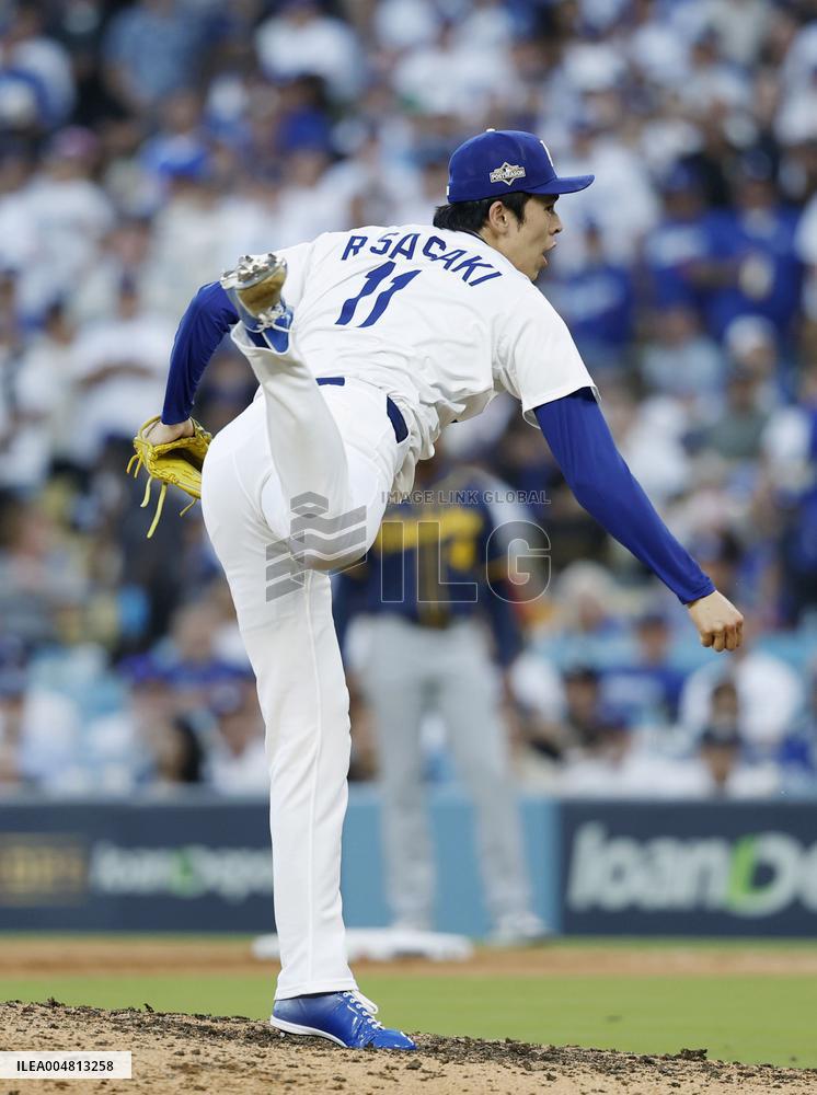 Baseball: NL Championship Series between Brewers and Dodgers