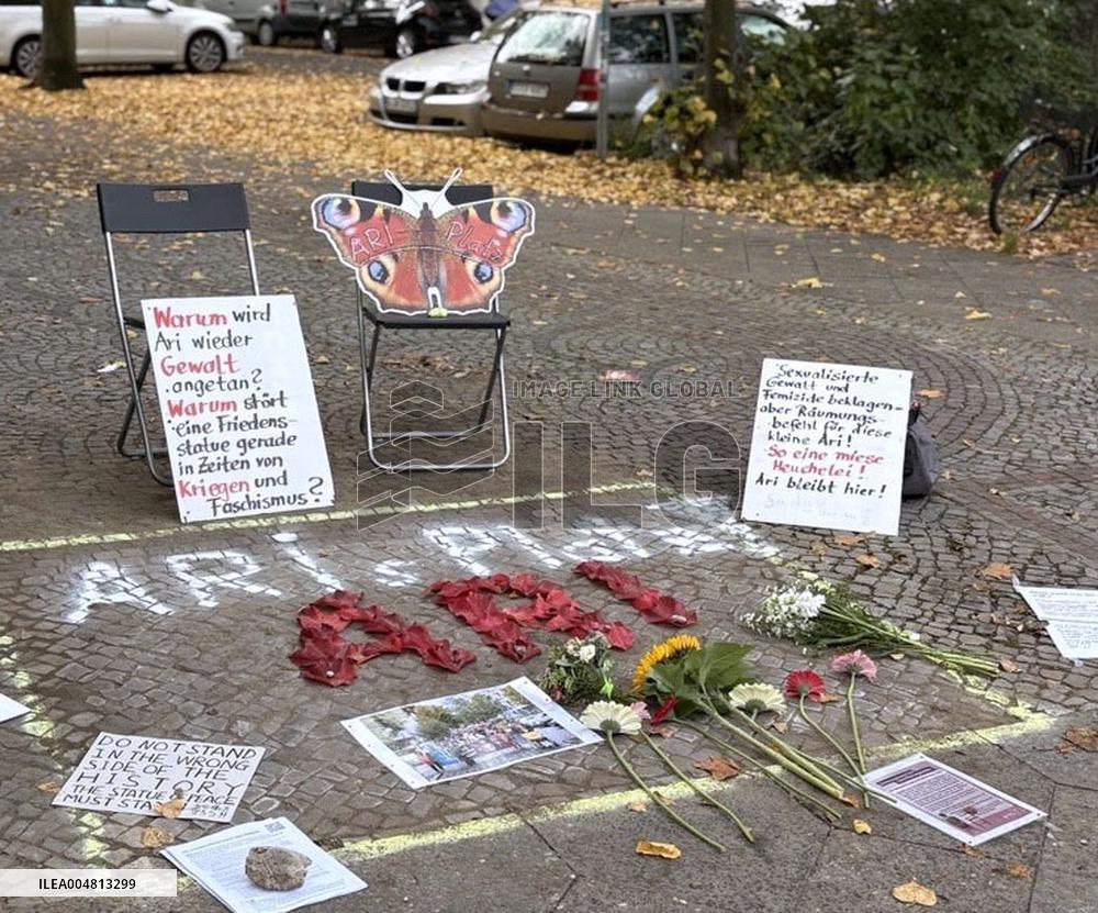 "Comfort women" statue removed in Berlin