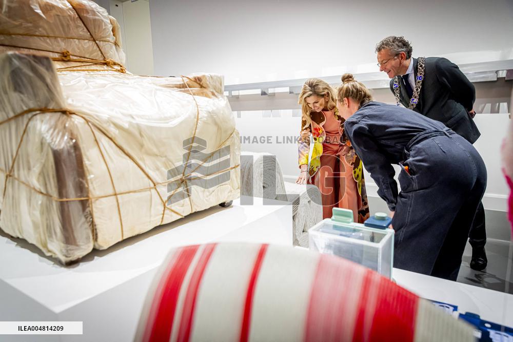 Queen Maxima At Dutch Design Week - Eindhoven