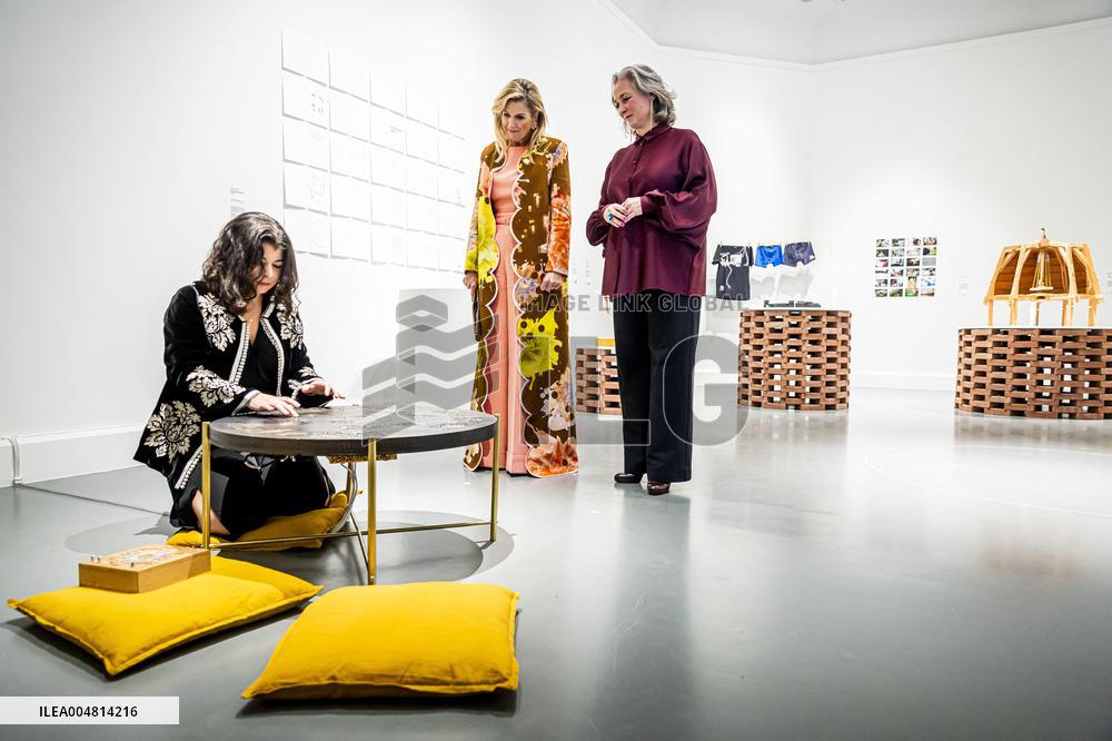 Queen Maxima At Dutch Design Week - Eindhoven