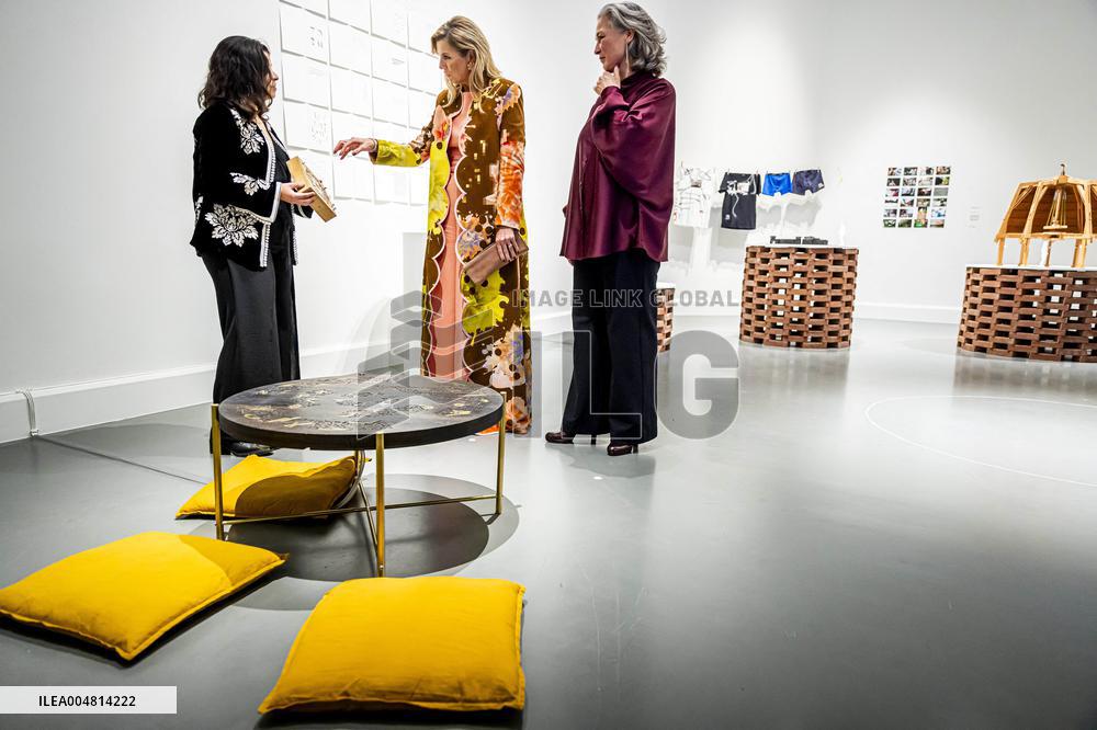 Queen Maxima At Dutch Design Week - Eindhoven