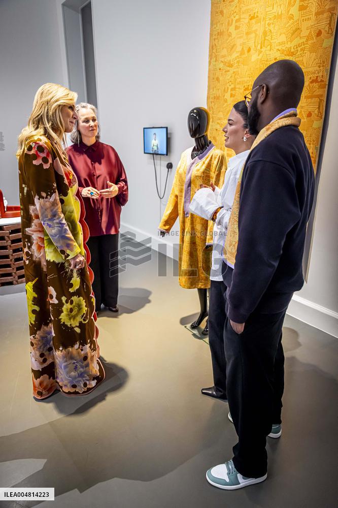 Queen Maxima At Dutch Design Week - Eindhoven