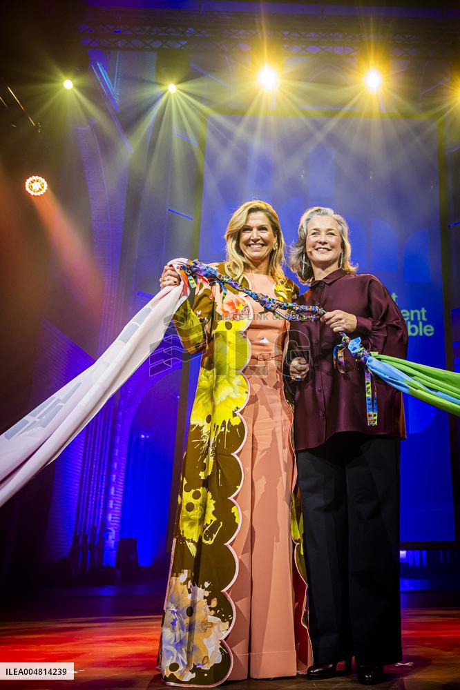 Queen Maxima At Dutch Design Week - Eindhoven