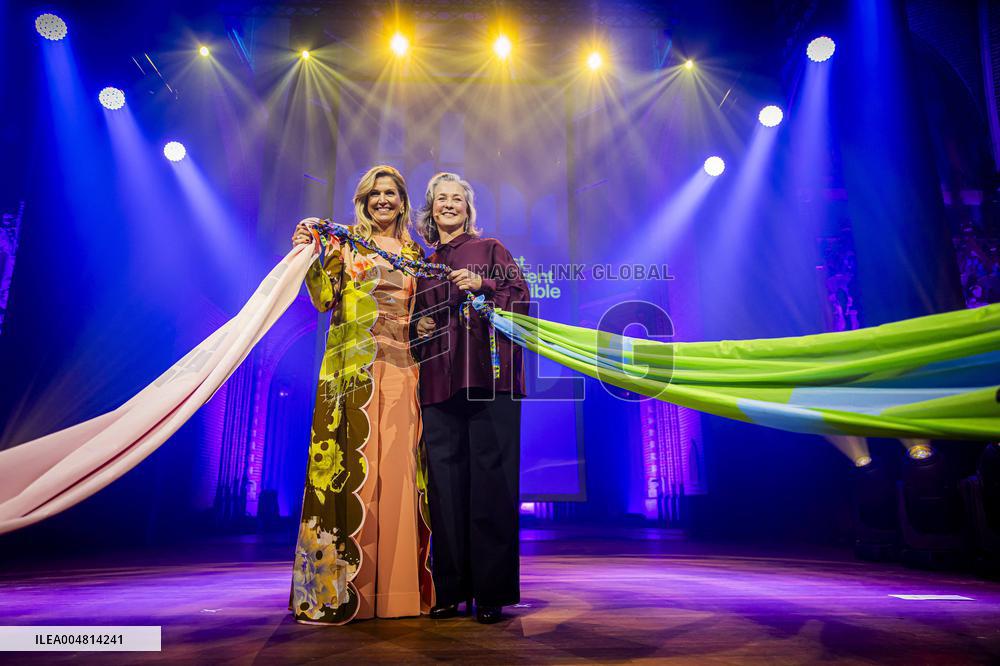 Queen Maxima At Dutch Design Week - Eindhoven