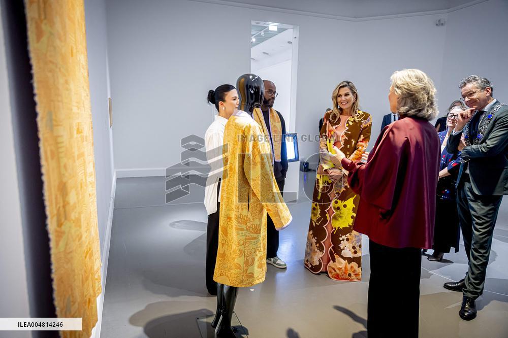Queen Maxima At Dutch Design Week - Eindhoven