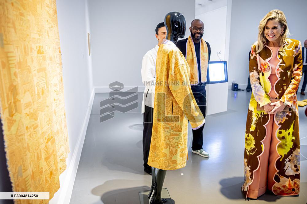 Queen Maxima At Dutch Design Week - Eindhoven