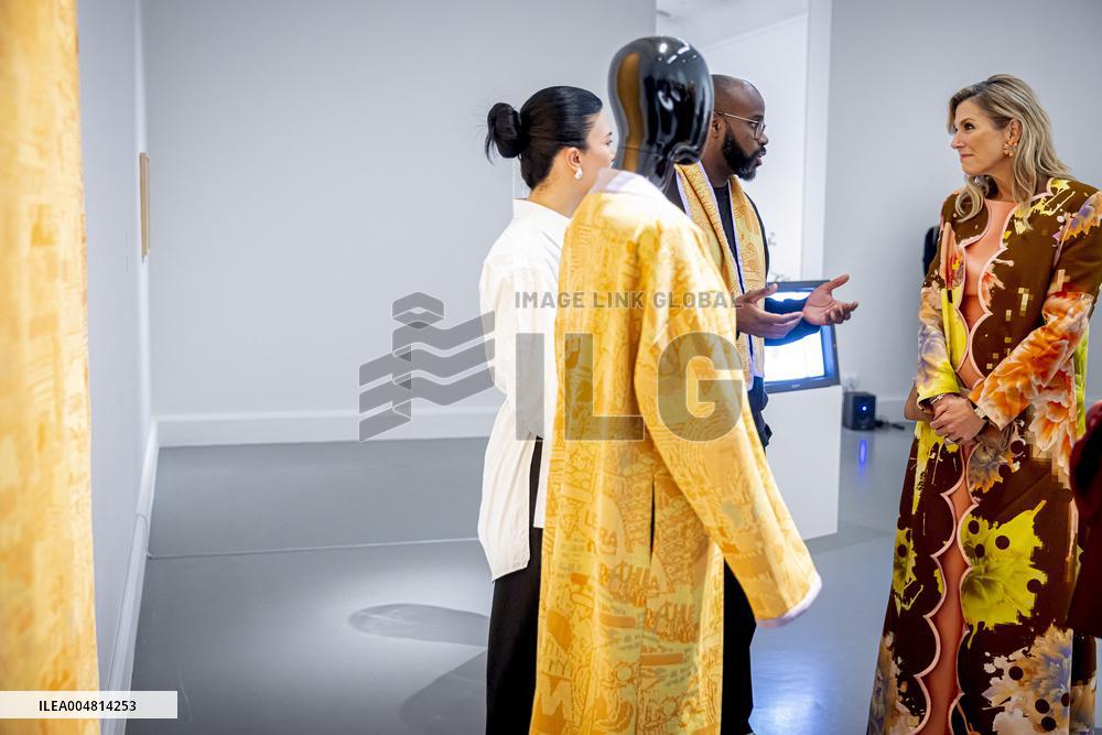 Queen Maxima At Dutch Design Week - Eindhoven
