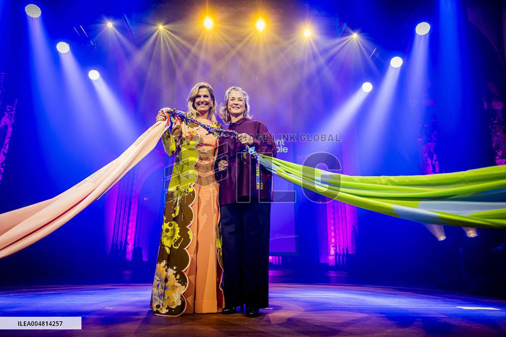 Queen Maxima At Dutch Design Week - Eindhoven