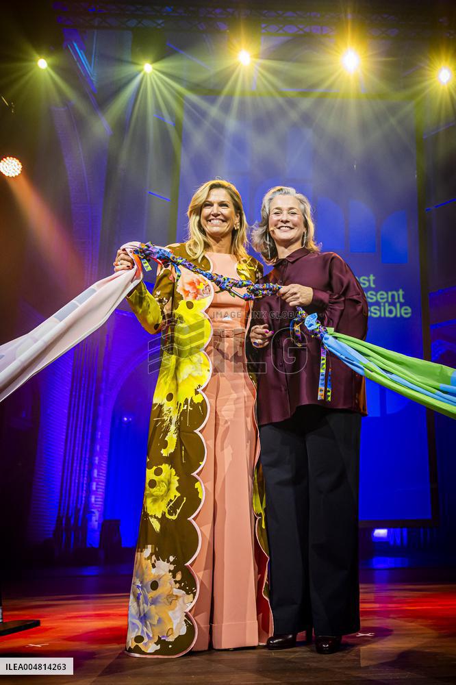 Queen Maxima At Dutch Design Week - Eindhoven