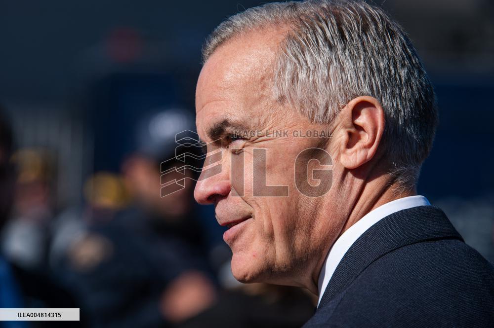 Prime Minister Mark Carney Announces Plans In Etobicoke - Canada