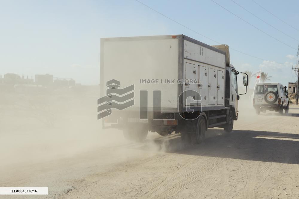 Palestinian Bodies Returned Khan Younis - Palestine