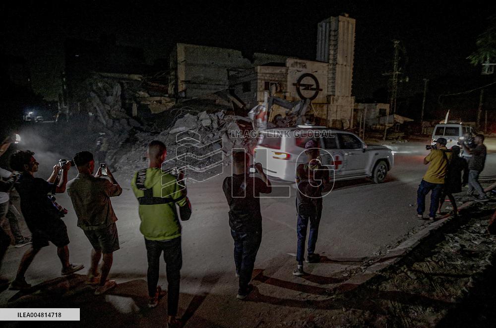 Palestinian Bodies Returned Khan Younis - Palestine