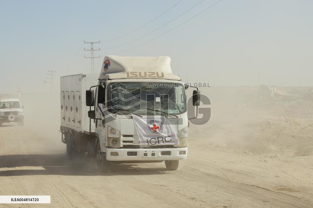 Palestinian Bodies Returned Khan Younis - Palestine