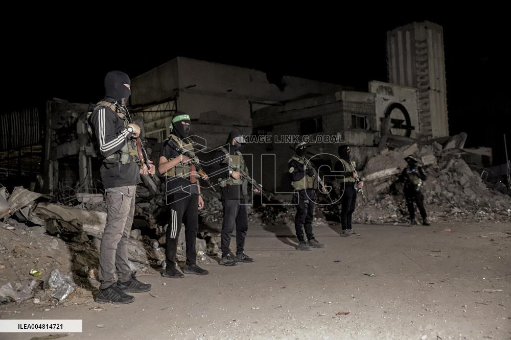 Palestinian Bodies Returned Khan Younis - Palestine